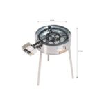 Gaasipõleti-jalgadel-välitingimustesse-TW--580 Gaasipõöleti Grillpann Wok-pann Cataplana komplektid Pritsmekaitsmed Wok-panni kaaned Gaasipõletid jalgadel Paella pannid Grilpannid