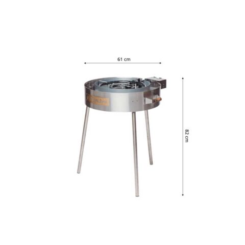 Gaasipõleti-jalgadel-välitingimustesse-TW-720 Gaasipõöleti Grillpann Wok-pann Cataplana komplektid Pritsmekaitsmed Wok-panni kaaned Gaasipõletid jalgadel Paella pannid Grilpannid