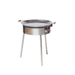 Gaasipõletiga-grill-paellapann-PRO-720-inox Gaasipõöleti Grillpann Wok-pann Cataplana komplektid Pritsmekaitsmed Wok-panni kaaned Gaasipõletid jalgadel Paella pannid Grilpannid