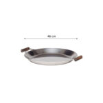Grillpann FP-460 inox, ø 46 cm FP-460i Gaasipõöleti Grillpann Wok-pann Cataplana komplektid Pritsmekaitsmed Wok-panni kaaned Gaasipõletid jalgadel Paella pannid Grilpannid