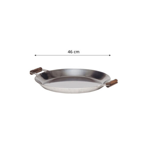 Grillpann FP-460 inox, ø 46 cm FP-460i Gaasipõöleti Grillpann Wok-pann Cataplana komplektid Pritsmekaitsmed Wok-panni kaaned Gaasipõletid jalgadel Paella pannid Grilpannid