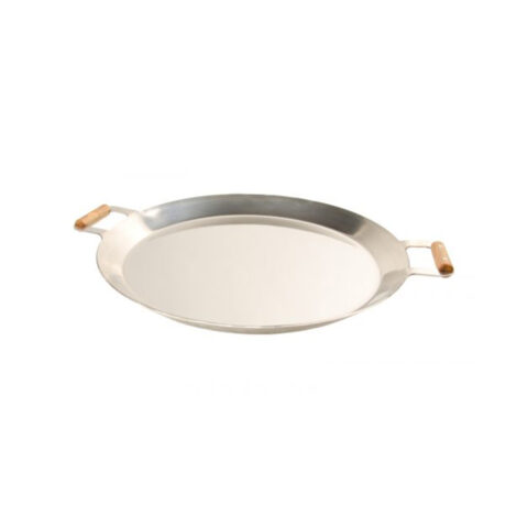 Grillpann-FP-580-inox,-ø-58-cm-FP-580i Gaasipõöleti Grillpann Wok-pann Cataplana komplektid Pritsmekaitsmed Wok-panni kaaned Gaasipõletid jalgadel Paella pannid Grilpannid