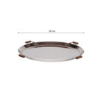 Grillpann-FP-960-inox,-96-cm-FP-960i Gaasipõöleti Grillpann Wok-pann Cataplana komplektid Pritsmekaitsmed Wok-panni kaaned Gaasipõletid jalgadel Paella pannid Grilpannid