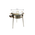 Kaas-mudelile-PRO-Basic-720-L720-mõõdud Gaasipõöleti Grillpann Wok-pann Cataplana komplektid Pritsmekaitsmed Wok-panni kaaned Gaasipõletid jalgadel Paella pannid Grilpannid