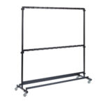 Stange-2m Riidestanged rent Riidestange müük Stange riiete riputamiseks Konksudega stange Konksuteta stange Garderoobitarvikud