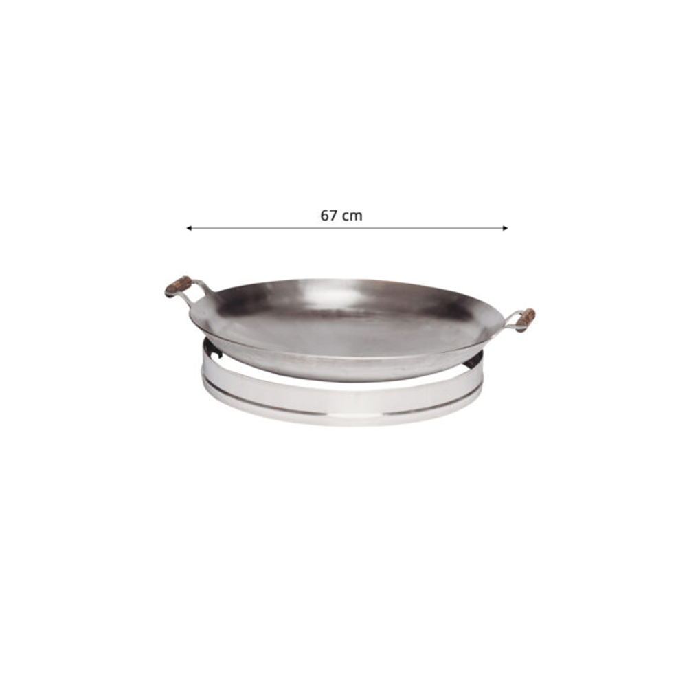 Wok-pann-adapteriga-675-WS-675 Gaasipõöleti Grillpann Wok-pann Cataplana komplektid Pritsmekaitsmed Wok-panni kaaned Gaasipõletid jalgadel Paella pannid Grilpannid