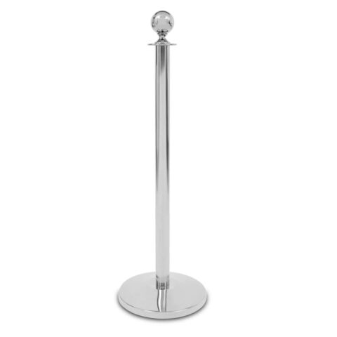 piirdepost-hõbedane-ümarpeaga Piirdek;ied Piirdepostid Piirdepost v'äljatõmmatava lindiga Piirdelindid