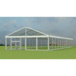 Kaartelk Moodultelk Läbipaistev moodul valge kattega telk kaartelk rent